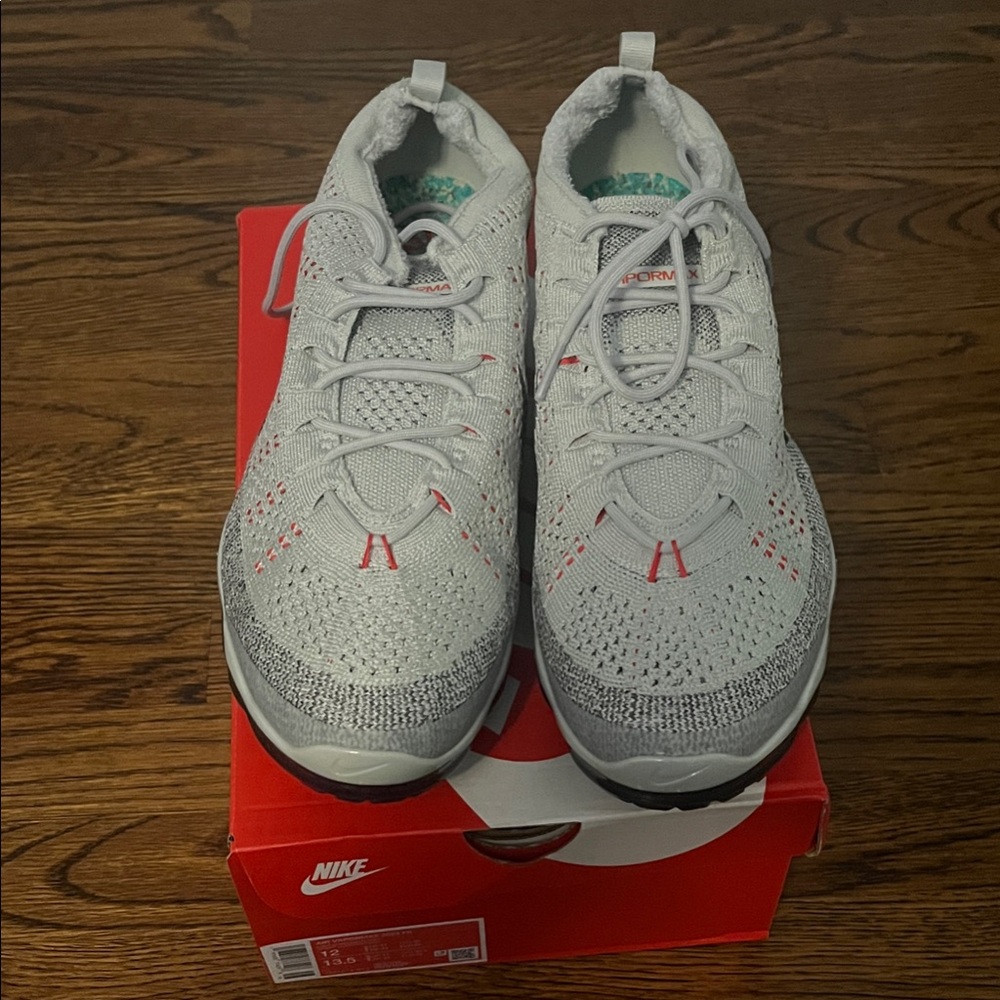 Nike NIB Air Vapormax 2023 FK light silver/smoke grey Men’s 12